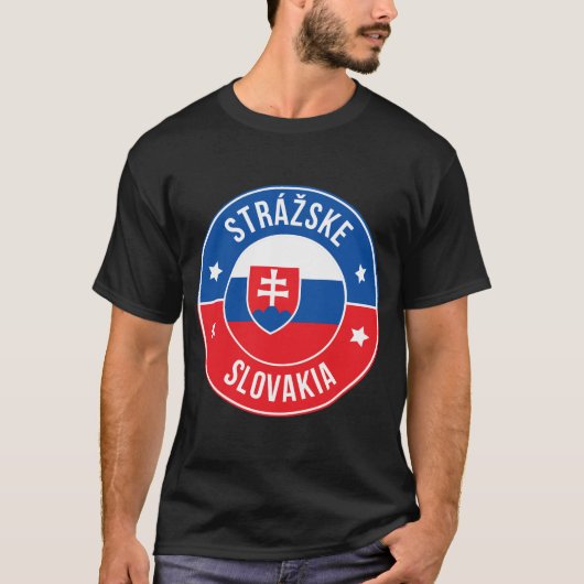 スロバキア ストラジュスケ市 Tシャツ (正面)
