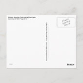 スロバキア:スライアクペレを通過する旅客列車 ポストカード (裏面)