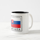 スロバキア ツートーンマグカップ (正面右)