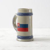 スロバキア ビールジョッキ (正面左)