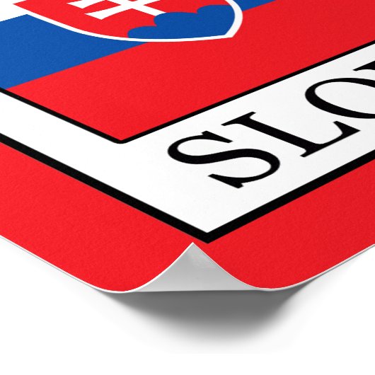 スロバキア ポスター (角)