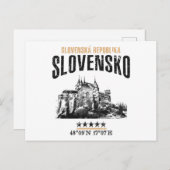 スロバキア ポストカード (正面/裏面)