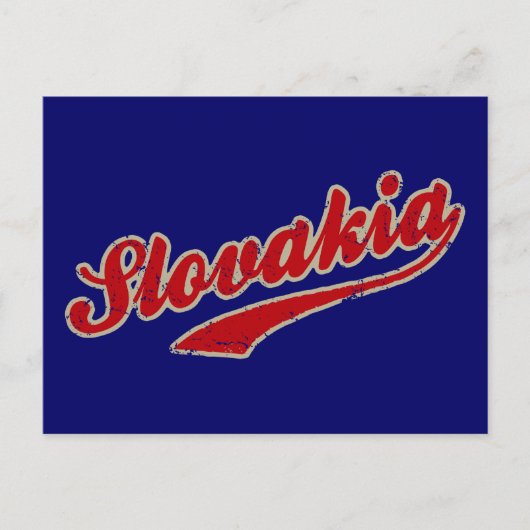 スロバキア ポストカード (正面)