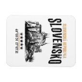 スロバキア マグネット (横)