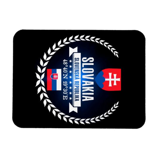 スロバキア マグネット (横)