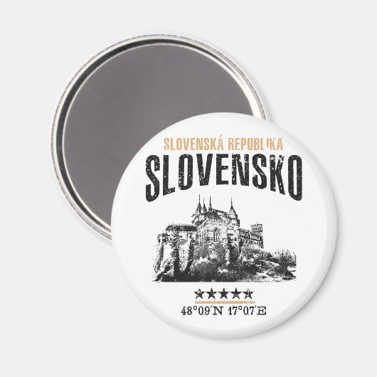 スロバキア マグネット (正面/裏面)