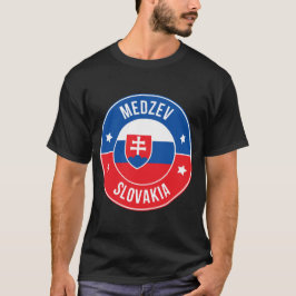 スロバキア メゼフの街 Tシャツ