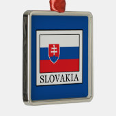 スロバキア メタルオーナメント (右)