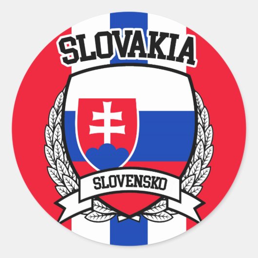 スロバキア ラウンドシール (正面)