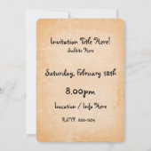 スロバキア ヴィンテージ トラベル ポスター 招待状 (裏面)