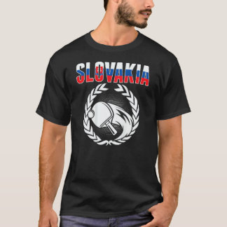 スロバキア 卓球 スロバキア代表 サポート Tシャツ