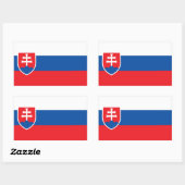 スロバキア 長方形シール (シート)