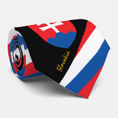 スロバストライプキアのネクタイ、ビジネスのスロバキア国旗 ネクタイ (ロール)