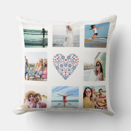 スロバパーソナライズされたクフォークパターン装飾用クッション クッション