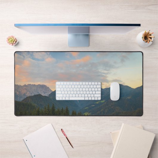 スロバ素晴らしニアのローガル渓谷の日の出 デスクマット (オフィス1)