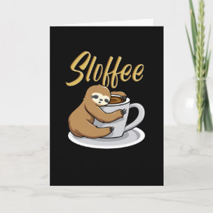 スロフィおもしろいースコーヒーマグ カード
