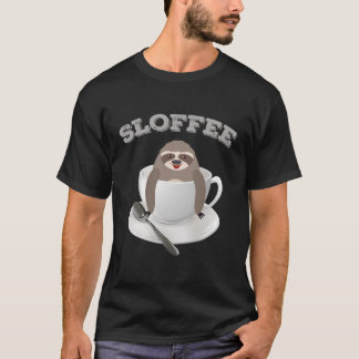 スロフスロッスコーヒー長袖Tシャツスロスイン Tシャツ