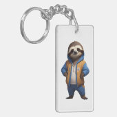 スロフレンドリーースイラストレーション キーホルダー (正面左)