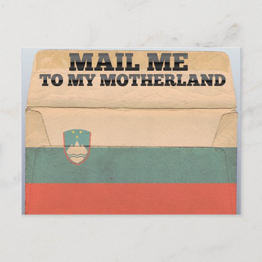 スロベニアにメールする ポストカード (正面)