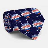 スロベニアのアイスホッケーシールドタイ ネクタイ (ロール)