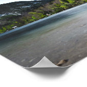 スロベニアのアルプスとボーヒニ湖 ポスター (角)