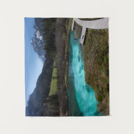 スロベニアのゼレンシにワンダーラスト タペストリー