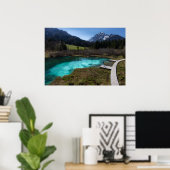 スロベニアのゼレンシにワンダーラスト ポスター (ホームオフィス)