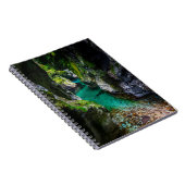 スロベニアのソカ渓谷 ノートブック (右側)