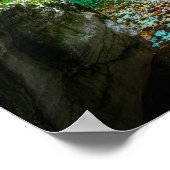 スロベニアのソカ渓谷 ポスター (角)