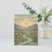 スロベニアのビパババレー ポストカード (スタンド正面)