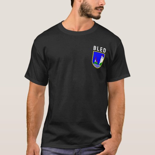 スロベニアのブレッドの紋章 Tシャツ (正面)