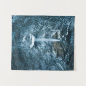 スロベニアのモジュストラナにある魔法の滝ペリチニク タペストリー (正面(横))