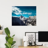 スロベニアのヤロベック山 ポスター (ホームオフィス)