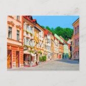 スロベニアのリュブリャナの旅行絵葉書 ポストカード (正面)