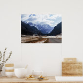 スロベニアのローガル渓谷 ポスター (キッチン)