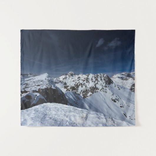 スロベニアのヴィシェヴニク山からの絶景 タペストリー (正面(横))