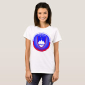 スロベニアの国章 サークル型 Tシャツ (正面フル)