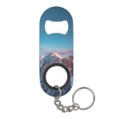 スロベニアの山の上の魔法の空 キーホルダー栓抜き (裏面)