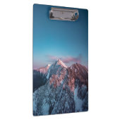 スロベニアの山の上の魔法の空 クリップボード (右)