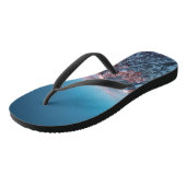 スロベニアの山の上の魔法の空 ビーチサンダル (アングル)