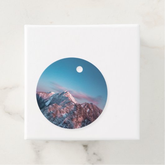 スロベニアの山の上の魔法の空 フェイバータグ (インサイチュ)