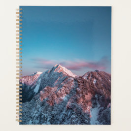 スロベニアの山の上の魔法の空 プランナー手帳