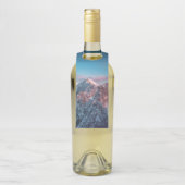 スロベニアの山の上の魔法の空 ボトルネックタグ (ボトル)