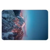 スロベニアの山の上の魔法の空 マグネット (横)