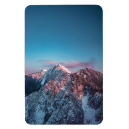 スロベニアの山の上の魔法の空 マグネット