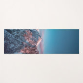 スロベニアの山の上の魔法の空 ヨガマット (正面(横))