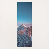 スロベニアの山の上の魔法の空 ヨガマット (裏面)