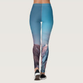 スロベニアの山の上の魔法の空 レギンス (裏面)