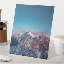 スロベニアの山の上の魔法の空