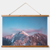 スロベニアの山の上の魔法の空 吊り下げ型タペストリー (正面)